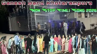Ganesh Band Khotarampura|| Non Stop Stop Timli Song 2025 / 26 || At : Sagbara 