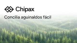 C&oacute;mo conciliar aguinaldos en Chipax
