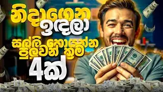 Passive Income Ideas for Sri Lanka නිදාගෙන සල්ලි හොයමු.