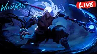 MAIN JUNGLE - AO VIVO - TENTANDO SUBIR DO MESTRE 🔥WILD RIFT 🔥