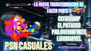 MvC2: PSN Casuales Transformacion luizer de parte 2 Cefichamp/El patasss/Pailoverinfinite/Luismarvel