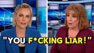 🔥 Charlize Theron LOSES It LIVE on The View After Heated Clash With Joy Behar |NGR