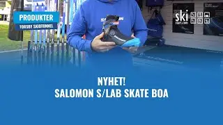 Salomon visar upp deras nya Salomon S/Lab Skate Boa pj&auml;xa