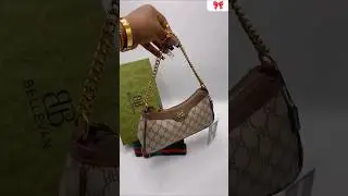 BELLEVAN Luxurious Monogram Bag : Box + Broadbelt + Shoulder Chain | #shorts #handbags #luxury
