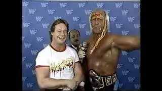 Roddy Piper & Hulk Hogan Invade Boston Garden 3/7/87