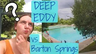 IS DEEP EDDY OR BARTON SPRINGS BETTER? // Visiting Deep Eddy Pool // Best Thing to Do Austin, Texas
