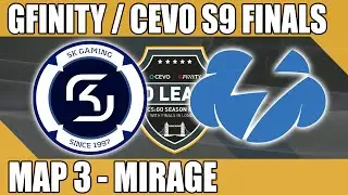 SK Gaming vs Tempo Storm | Grand Finals Map 3 (Mirage) Gfinity/CEVO Season 9 Finals (01.05.2016)