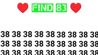 Find the ODD One Out - Numbers and Letters Edition ✅ Easy, Medium, Hard - 30 levels