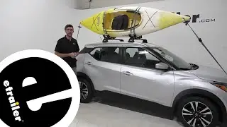 How to Set Up Your etrailer Kayak Carrier w/ Tie-Downs on a 2020 Nissan Kicks