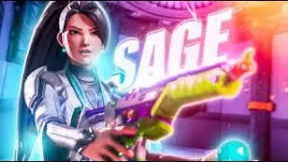 The Dark Side of Sage Ace Revealed (valorant montage) #gamerealmrider #gaming #youtube #pc #games