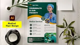 Medical Flyer Design How make medical flyer design in illustrator