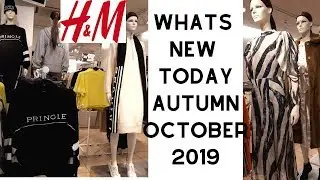 H&M AUTUMN NEW WOMENS FASHION OCTOBER 2019 COLLECTIONS | COME SHOP WITH ME