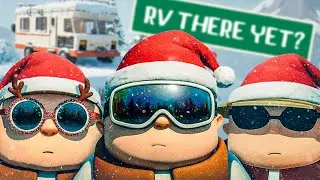 НОВАЯ ЗИМНЯЯ КАРТА! КАТАЕМСЯ С ГОРОК И ПОЕМ ЧАСТУШКИ! ► УГАРНЫЙ КООПЕРАТИВ ► RV There Yet? #7
