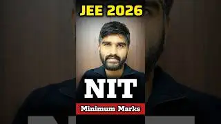 Minimum Marks For NITs✅🔥JEE MAINS 2026 | Marks Vs Percentile JEE Mains 2026 |JEE Mains Cut Off 2026