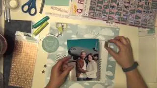 Scrapbooking Process 096: KC-10 (Jan Hip Kit)