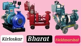 Diesel Pump Set For Agricultural Engine Horsepower 7.5 HP | Ci /Ss JB PUMPS Industrial Mud Pumps