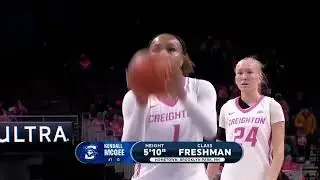 Основные моменты матча Creighton WBB против UCONN 11.01.2026