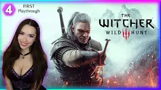 Hunting an Elven Mage with Kiera 😏 | Witcher 3: Wild Hunt Gameplay & FIRST Playthrough (Pt 4)
