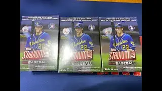 2021 Topps Stadium Club Blaster Box Opening!! I Just Love the Pictures Used For These Cards!!
