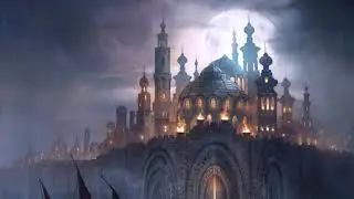 Relaxing Arabian Music - Full Moon Night
