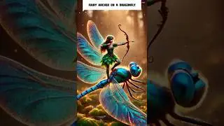Epic Macro Fantasy: Tiny Warriors, Fairies & Sorcerers Riding Giant Insects #shorts #ImaginariumAI