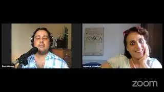 2 Intervieuw: La Scena tête à tête: Soprano Capucine Chiaudani - Host Don Adriano