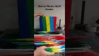 Raia de pl&aacute;stico 36/36 - Parte 9 #Shorts #raia #kite #patang #arte #pipaoanotodo #pipa