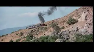 You Can't Win 'Em All (1970). The long train run scene before the storm. #charlesbronson #tonycurtis