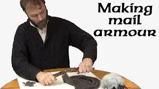 Making mail armour - part one