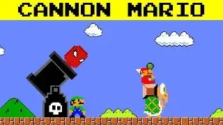 Cannon Mario with spidy
