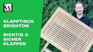 Teak Klapptische richtig klappen | Inside Kai Wiechmann