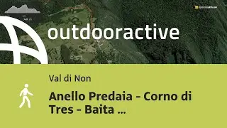 Wanderung im Val di Non: Anello Predaia - Corno di Tres - Baita Kuhleger