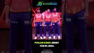 PUNJAB KINGS JERSEY FOR IPL 2024. #ipl2024