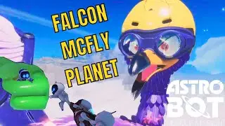 Astro Bot Rescue Mission PS5 - WORLD 5 Falcon McFly Planet | Boss Fight | Full Walkthrough 🚀