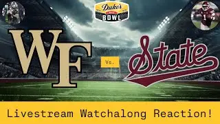 Wake Forest Demon Deacons Vs. Mississippi State Bulldogs 2026 Duke&rsquo;s Mayo Bowl Livestream Watchalong