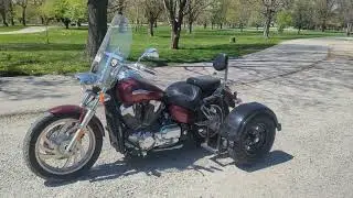 BIC Trikes 2006 Honda VTX 1300 комплект bare bone со стандартными черными дисками и шинами