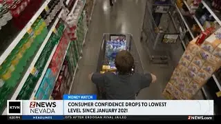 Consumer confidence at its lowest level in years
