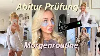 Ich schreibe heute Abitur Pr&uuml;fung 🎓Morgenroutine | MaVie Noelle