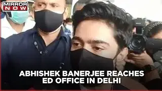 Coal scam case: Mamata Banerjee's nephew Abhishek Banerjee reaches the ED office