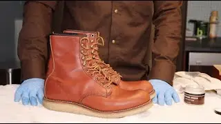 Подготовка Red Wing 2940 и как я ухаживаю за кожаными шнурками