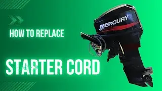 How To Replace The Starter Pull Cord On A Outboard Motor