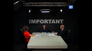 Diana Rosipanu și Igor Hlipețchi la emisiunea IMPORTANT