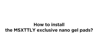 MSXTTLY VMag S1 Phone Holder| How to install the Msxttly exclusive nano gel pads on Your Dashboard？
