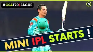 CSA T20 League : Team Wise One Player who will play for their IPL Team