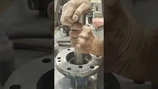 Assembly of an Allweiler 3 Rotor Screw Pump Part 1 #pump #repair #mechanic