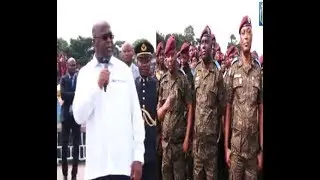 ENTRETIEN DU CHEF DE L'ETAT F.TSHISEKEDI AVEC LES SOLDATS ET MEMBRES DE FAMILLE AU CAMP TSHATSHI