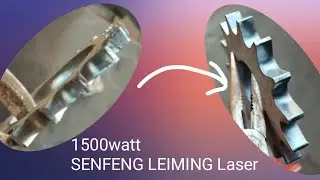 Gear Cutting  by SENFENG Fiber Laser   #fiberlaser #senfeng #1500w #agriculturemachinery#metalgear