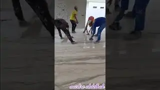تمشيط الكولا وتركيب الرخام الكبير marbre portugal
