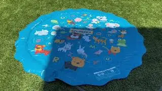 Review of SplashEZ 3-in-1 Splash Pad, Sprinkler for Kids & Baby Pool for Learning