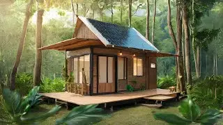 30 Malaysia Style Forest Low Cost Off-Grid Small House Design Ideas Off Grid Living